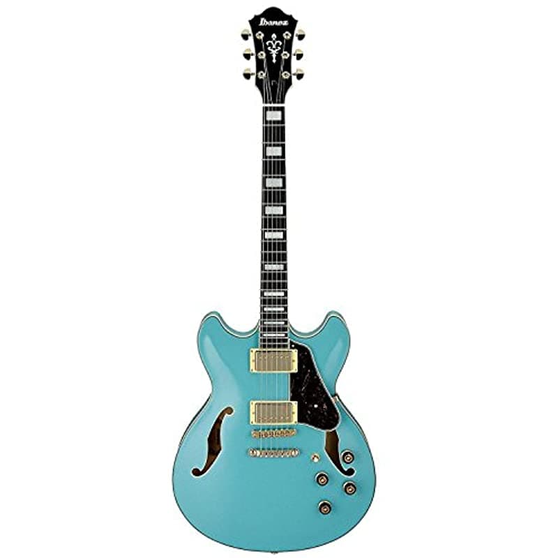 Ibanez Artcore Serie As73G Semi-Hollow Body Guitarra Eléctrica Mint Blue AS73GMTB
