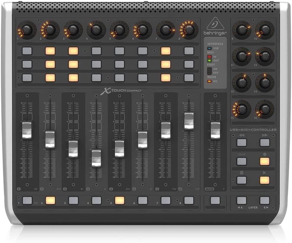Behringer X-Touch Compact, Controlador MIDI USB
