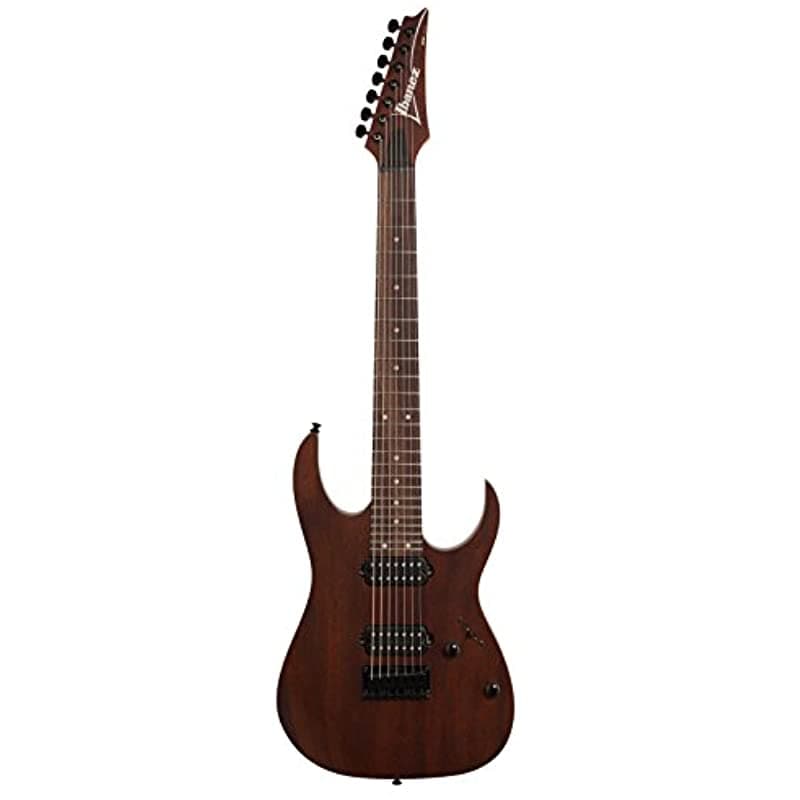 Ibanez Rg Series Rg7421 Puente Fijo 7-Cuerdas Guitarra Eléctrica Flat Walnut RG7421WNF