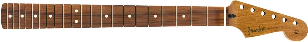 Fender Stratocaster Mástil de Guitarra Eléctrica de Arce Tostado 21 Trastes Altos Estrechos 9.5 Pulgadas Pao Ferro En Forma de C 990503920