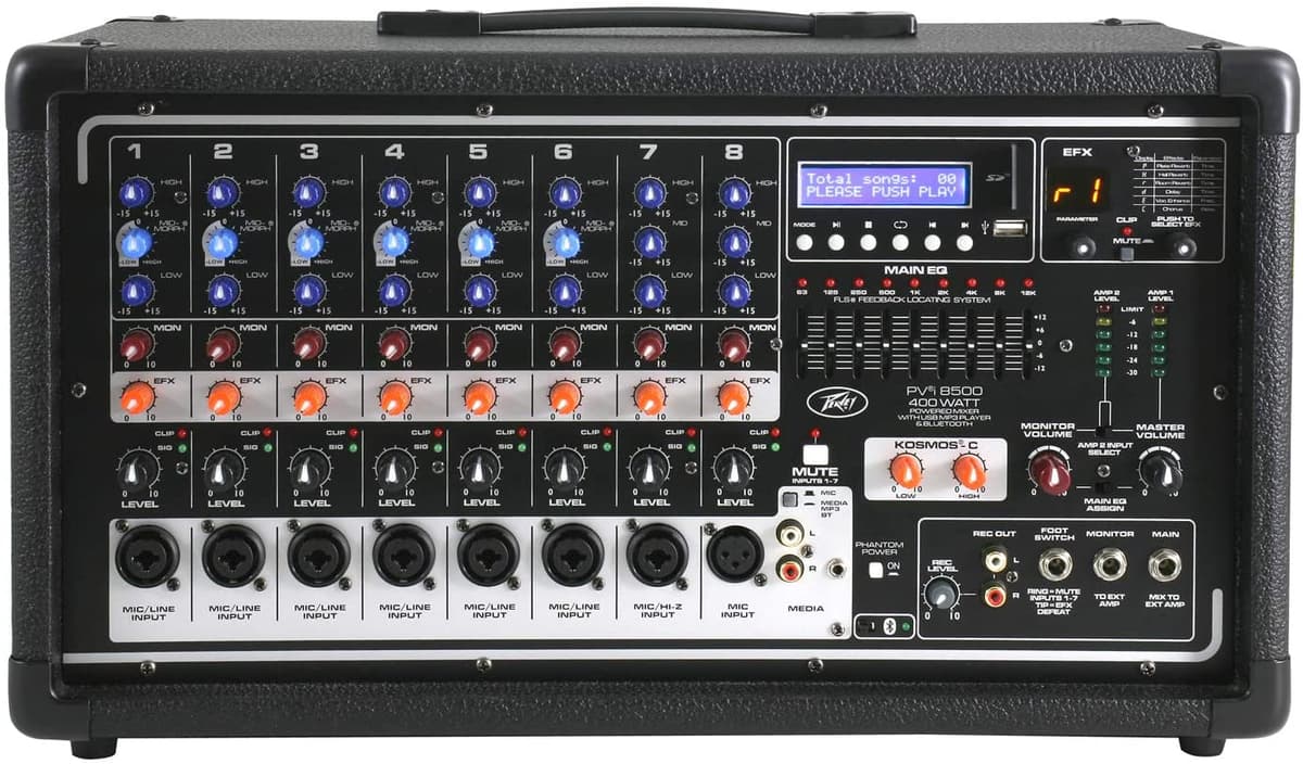 Peavey Mezclador Alimentado Todo En Uno Pvi 8500 3601860