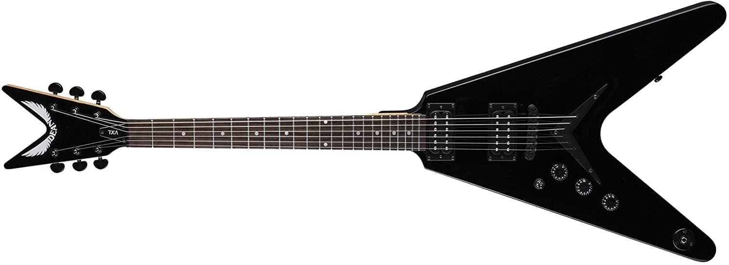 Dean Vx Solid Body Zurdoed Guitarra Eléctrica Classic Black VXL CBK