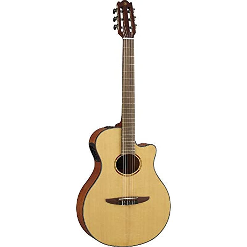 Yamaha NTX1 Guitarra Clásica Electroacústica, Cuerdas de Nylon, Natural, Cutaway. NTX1 NT