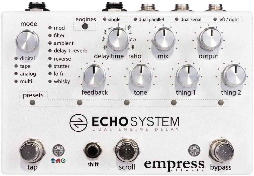 Empress Efectos Echosystem - Retraso De Motor Dual
