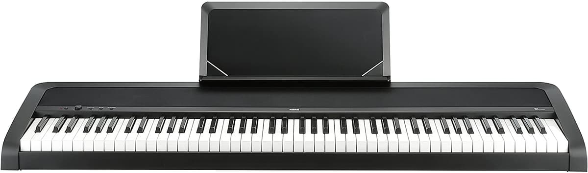 Korg B1 88 Key Digital Piano Parlante Sistema Black B1-BK