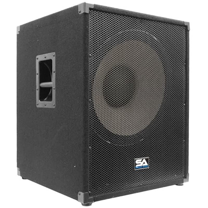 Seismic Audio Conforcer Ii Pw Potenciados Pa 18 Subwoofer Parlante Gabinete 1200 Vatios EnforcerII_PW