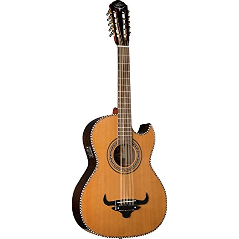 Oscar Schmidt 10 Cuerdas Oh32Se Acústica-Bajo Eléctrico Quinto Deluxe Funda Natural Oh32Se-O