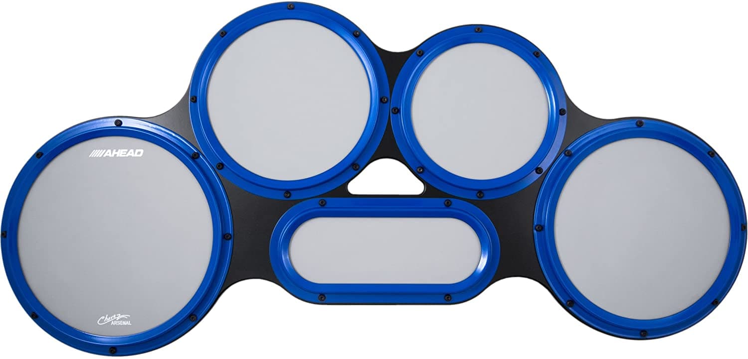 Ahead Chávez Arsenal Tenor Pad Con Gris Goma Hule Y Azul S-Hoops AHCTPG