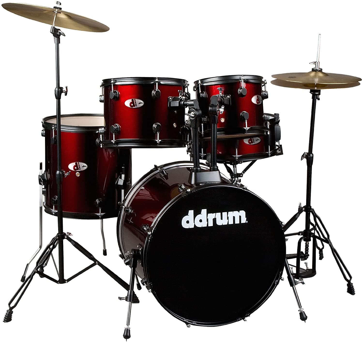 Ddrum D120B Br D Serie De La Serie 5 Piezas Red Completo