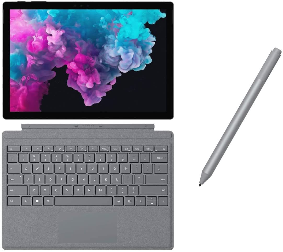 Microsoft Surface Pro 6 2 En 1 Pc Tablet 12.3" (2736 X 1824) Pantalla Táctil - Intel Core I5 (Hasta 3.40 Ghz) - 8 Gb De Memoria - 128 Gb Ssd - Sin Ventilador - Teclado Y Lápiz De Superficie - Negro