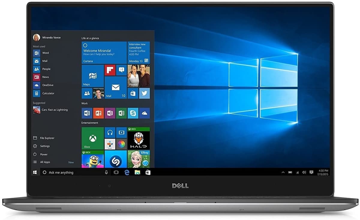 Dell Xps 15 - 9560 Intel Core I7 - 7700Hq X4 2.8 Ghz 32 Gb 1Tb Ssd 15.6" Win10 Plata