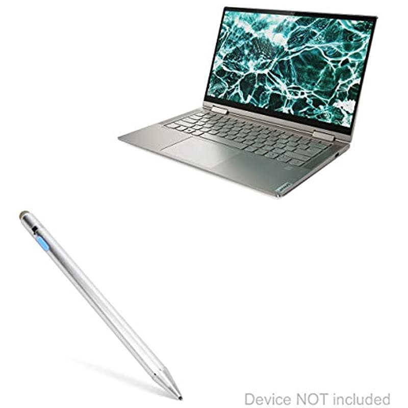 Boxwave - Lápiz Capacitivo Para Lenovo Yoga C740 (14 Pulgadas) Color Plateado Metálico bw-1434-21247-10305