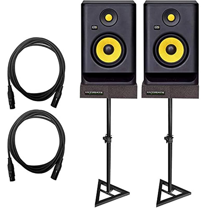 Clutch Krk Rokit 5 G4 Rp5G4 5 Potencientos Studio Referencia Monitor Parlantes Par W Stands