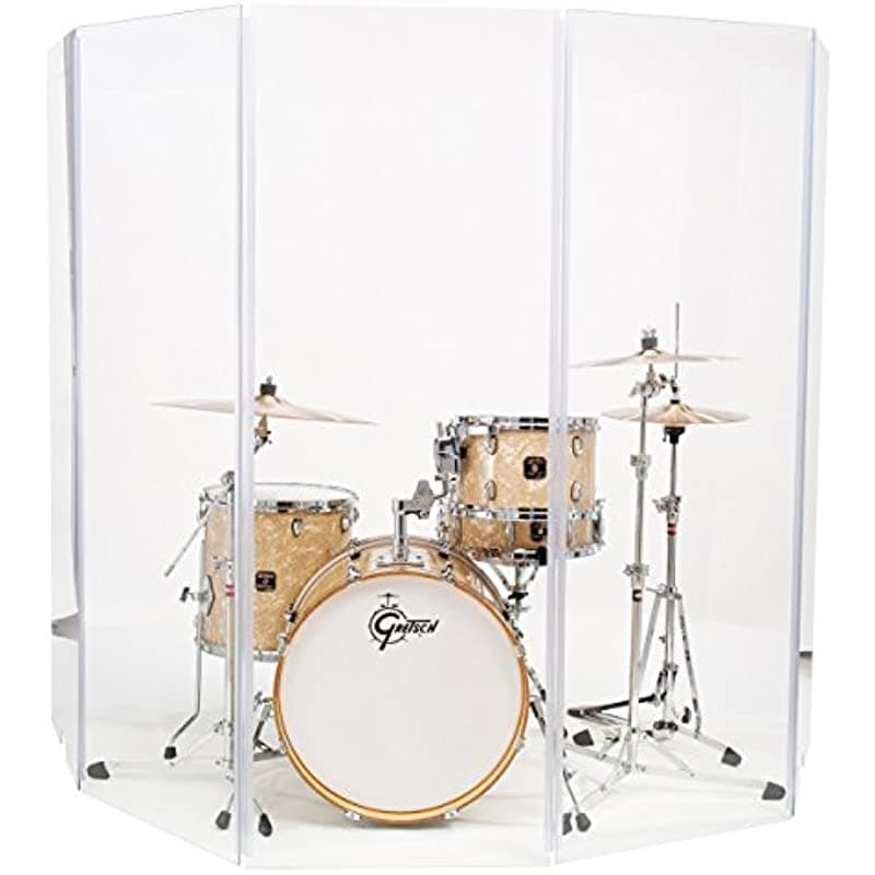 Pennzoni Display Paneles De Batería Pantalla Drum Shield Drum Ds6 Living 6 2 Pies X 6 Pies Paneles Living