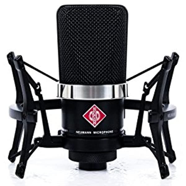 Neumann Tlm 102 - Micrófono De Condensador Cardioide Negro Con Montaje De Choque Mt TLM 102 Studio Set (Black)