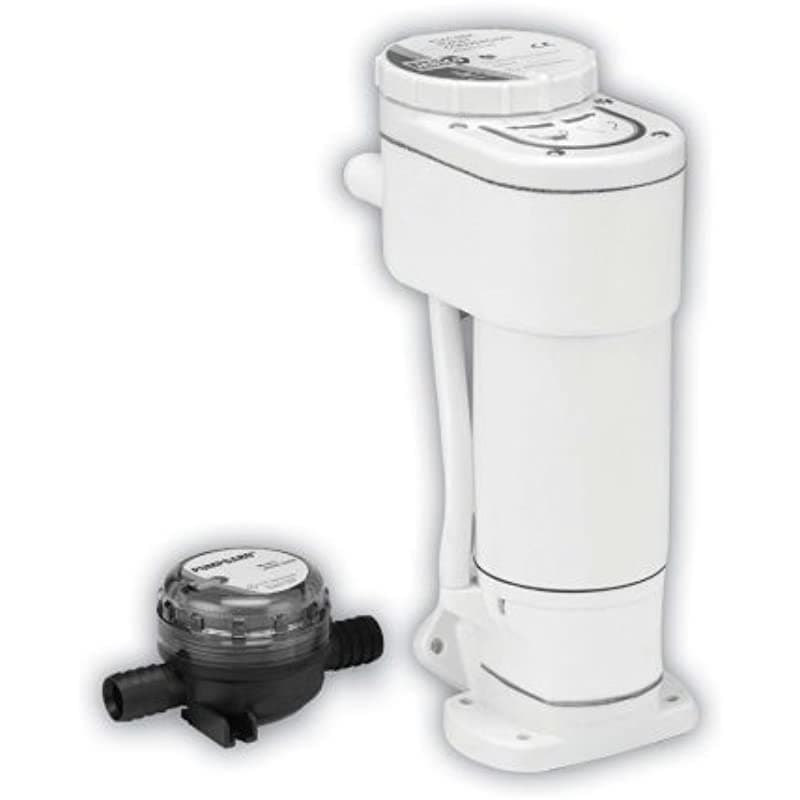 Jabsco 29200-0120 Kit De Converstión De Inodoro Marino Eléctrico Manual Bodys 29090 Y 29120 White