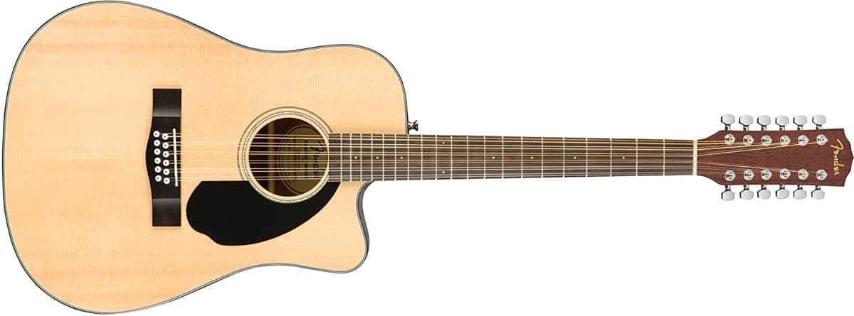 Fender Cd-60Sce Guitarra Electroacústica - Cuerpo Acorazado Natural 970193021