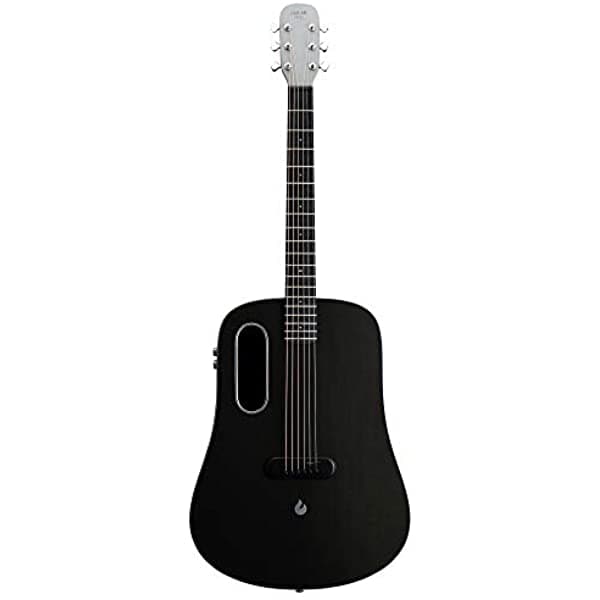 LAVA ME PRO Guitarra Acústica 41'' Fibra de Carbono con Efectos, Color Gris