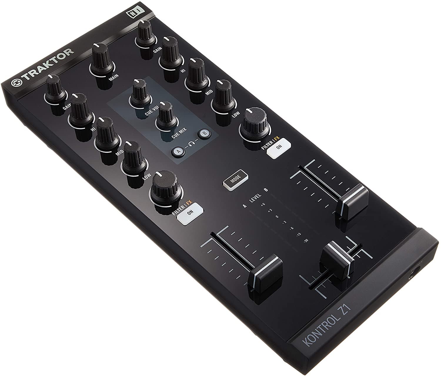 Native Instruments Traktor Kontrol Z1 - Interfaz de mezclas DJ compacta y portátil, 22180