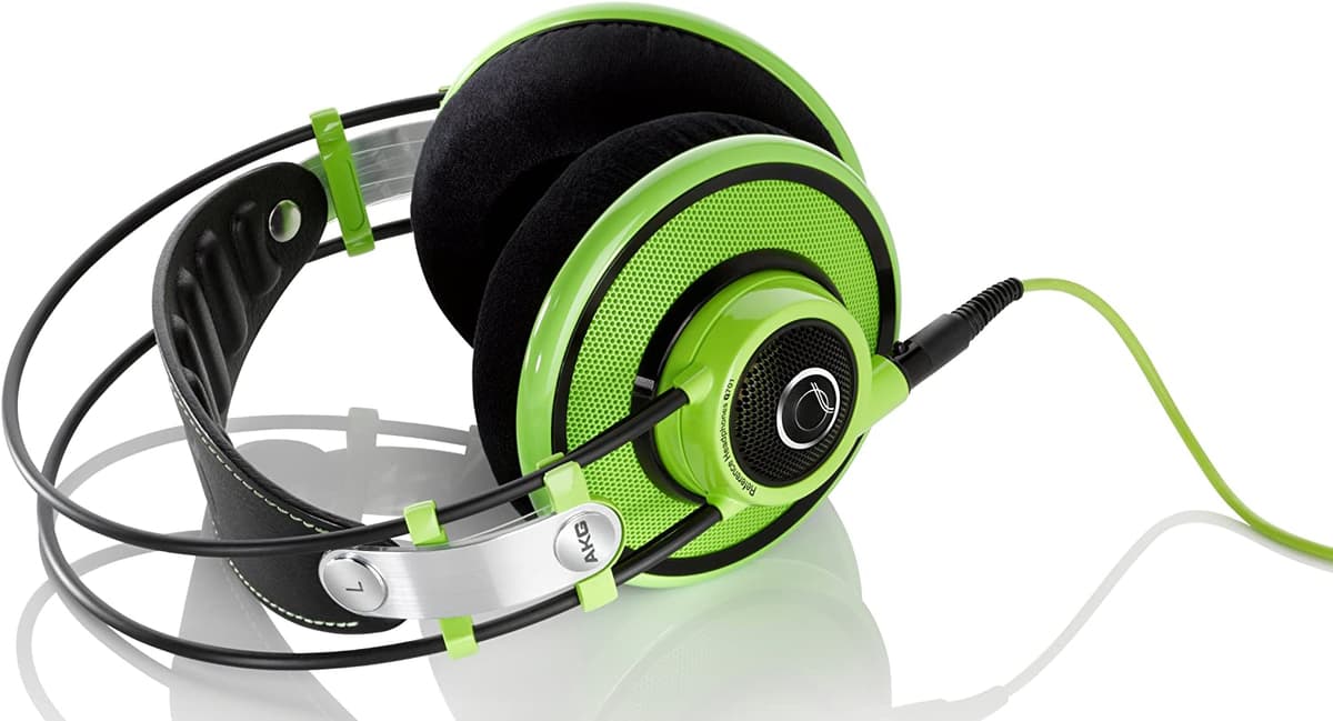 Akg Q701 Quincy Jones Signature On-Ear Referencia Auriculares Green Q701(Green)