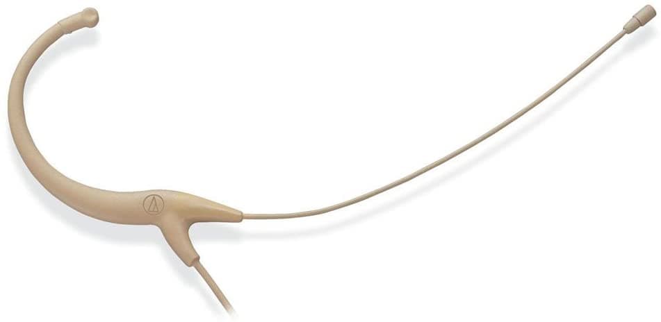 Audio Technica Microset Micrófono Condensador Omnidireccional de Diadema en Color Beige BP892CW-TH