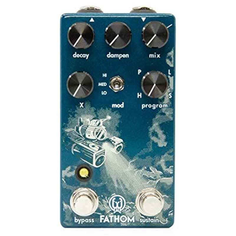 Walrus Audio Fathom Reverb Multifunción - Pedal De Efectos Para Guitarra 900-1040