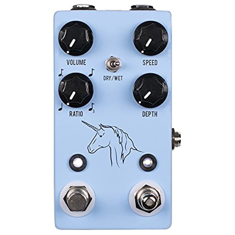 Jhs Unicorn V2 Analogo Univibe Con Pedal De Efectos De Guitarra Tap Tempo