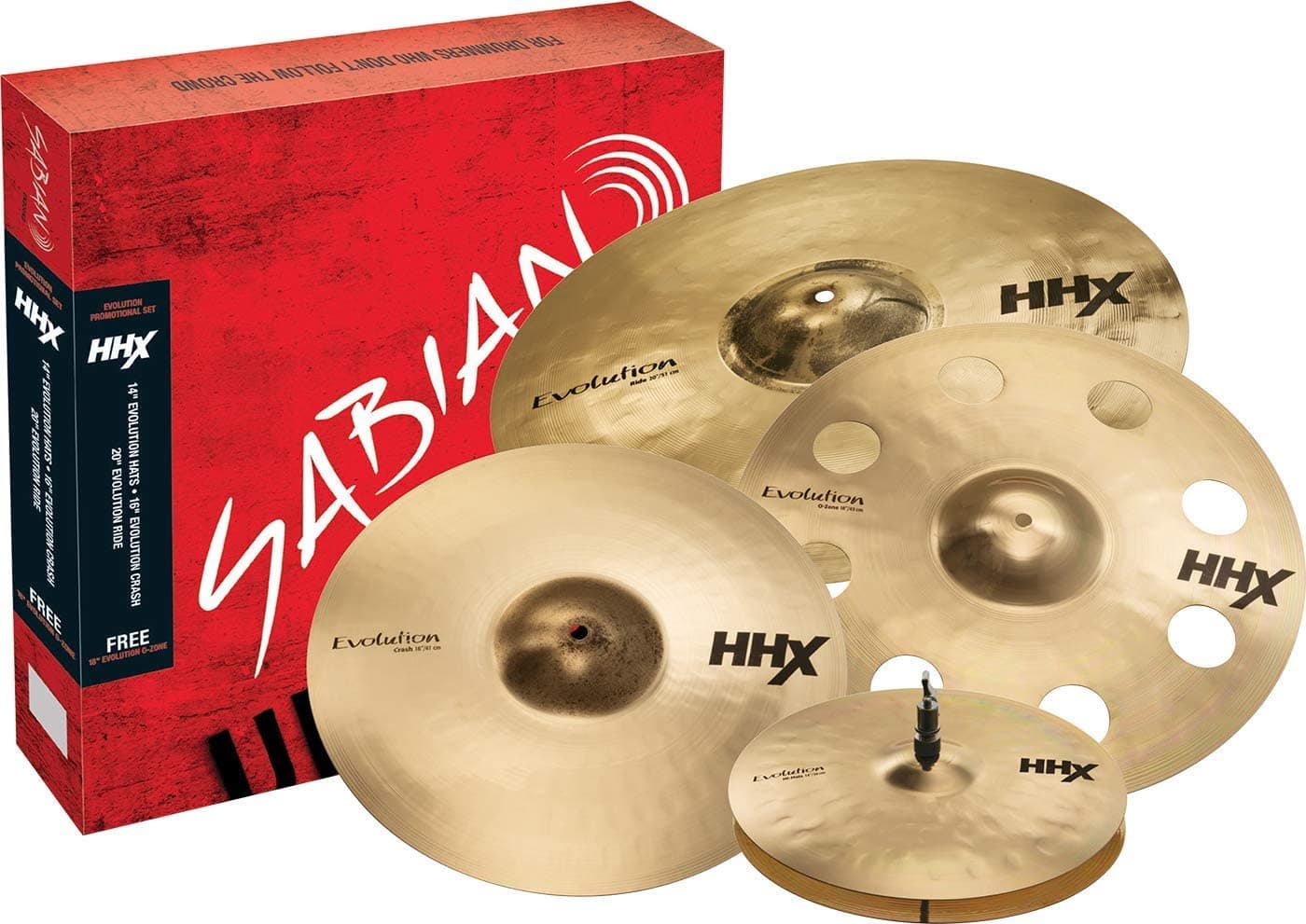 Sabian Hhx Evolution Cymbal Set 15005XEBP