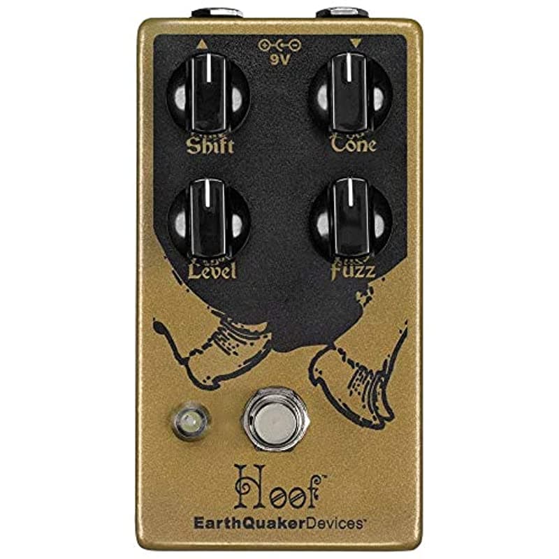 EarthQuaker Devices Hoof V2 Fuzz Híbrido De Germanio Y Silicio - Pedal De Efectos Para Guitarra