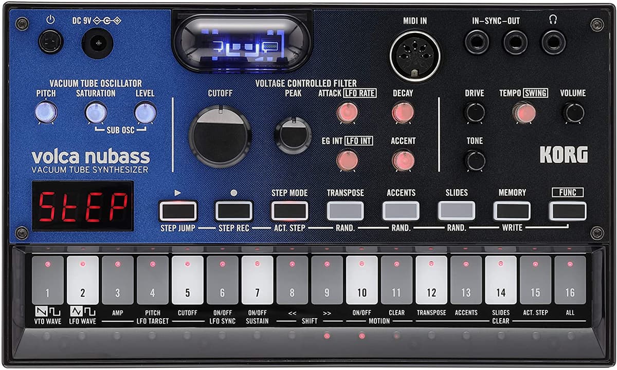 Korg Volca Nubass Tube De Vacío Bajo Synth