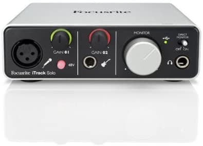 Focusrite Itrack Solo Usb Audio Placa