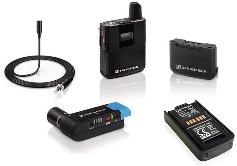 Sistema De Micrófono Inalámbrico Digital Sennheiser Avx Juego Me2 Lavalier (Micrófono De Solapa) AVX-ME2 SET-4-US