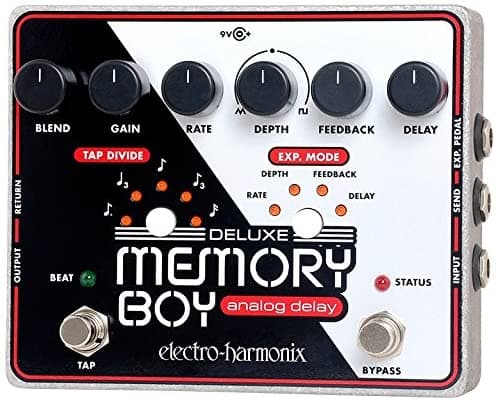 Electro-Harmonix Deluxe Memory Boy Pedal Delay Analógico para Guitarra y Bajo DMBOY