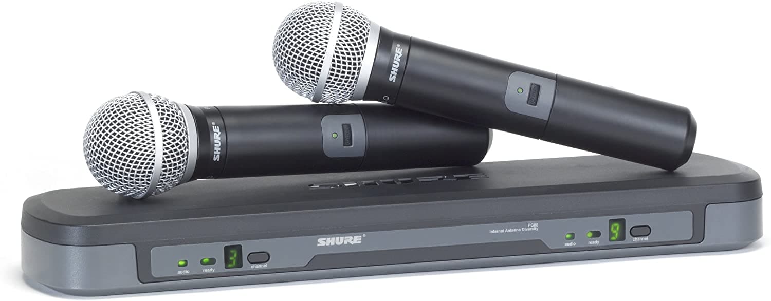 Shure PG288 PG58 - Sistema inalámbrico de voces dual, H7 PG288/PG58-H7