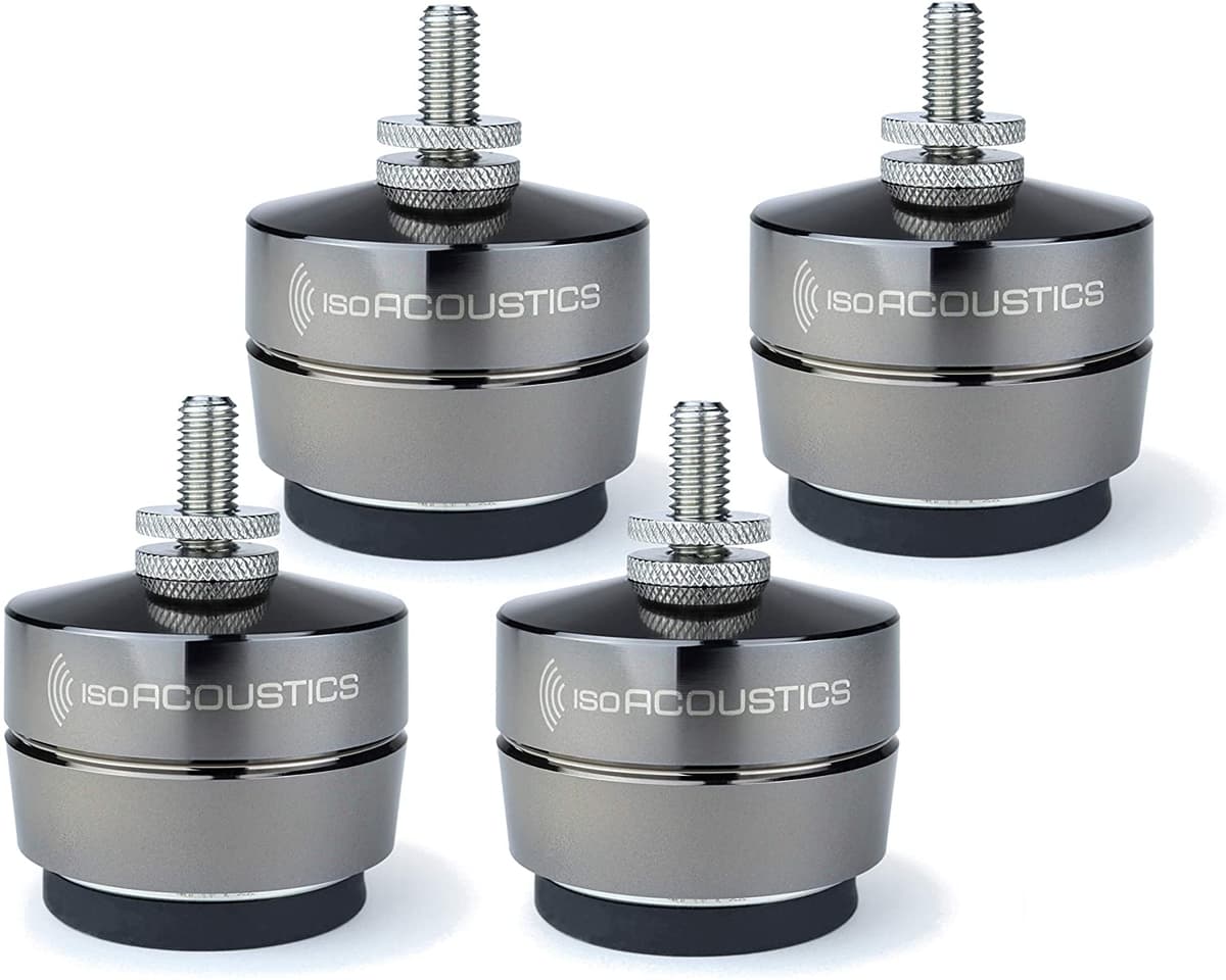 Isoacoustics Gaia Serie Pies De Aislamiento Parlantes & Subwoofers Gaia Ii 120 Lb Máx - Conjunto De 4 ISOGAIA-II-DC