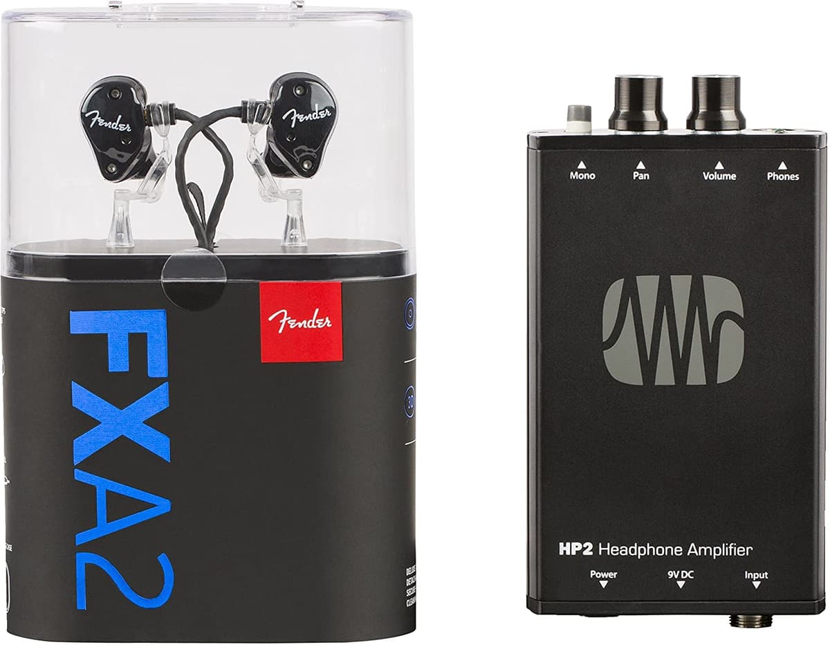 Fender Mxa2 Bundle Fxa2 Pro Monitores En Arces Y Presonus Hp2 Amplificador Auricular 6899000002