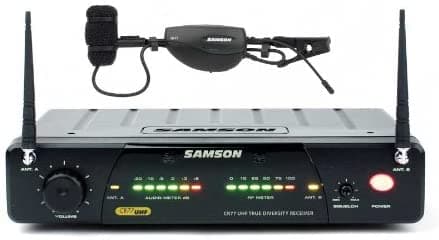 Samson Airline 77 Wind - Sistema inalámbrico UHF True Diversity para instrumento de viento, canal N4 SAM SW7AVSW4 N4