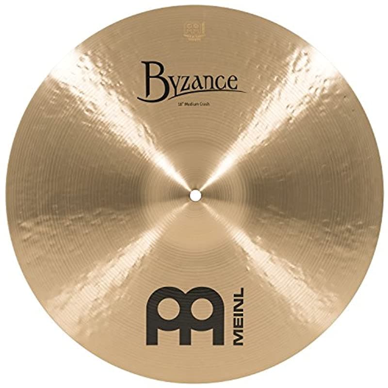 Meinl Platillo Byzance 18 Crash Mediano Tradicional Hecho En Pavo Martillado A Mano B20 Bronce 2 Años B18Mc