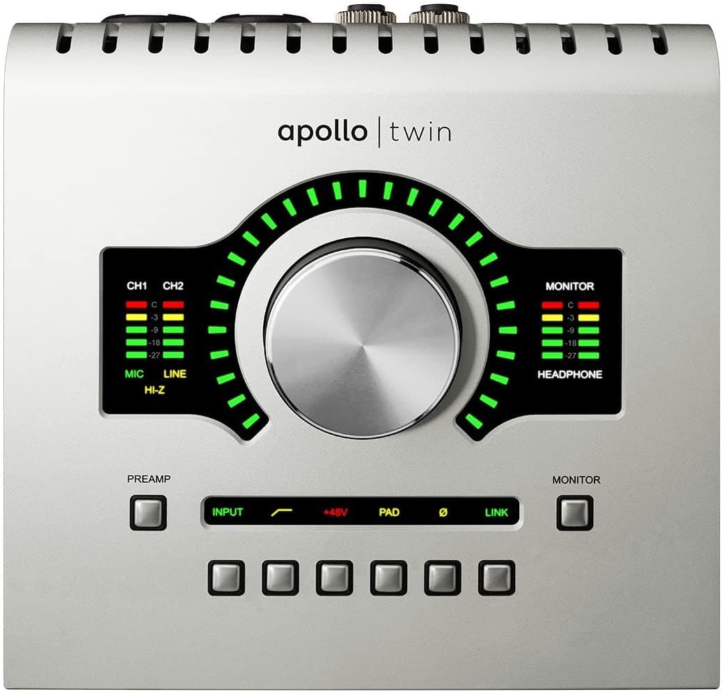 Universal Audio Apollo Twin USB Interfaz USB de Alta Resolución con Procesamiento en Tiempo Real UAD DUO APTWUSB