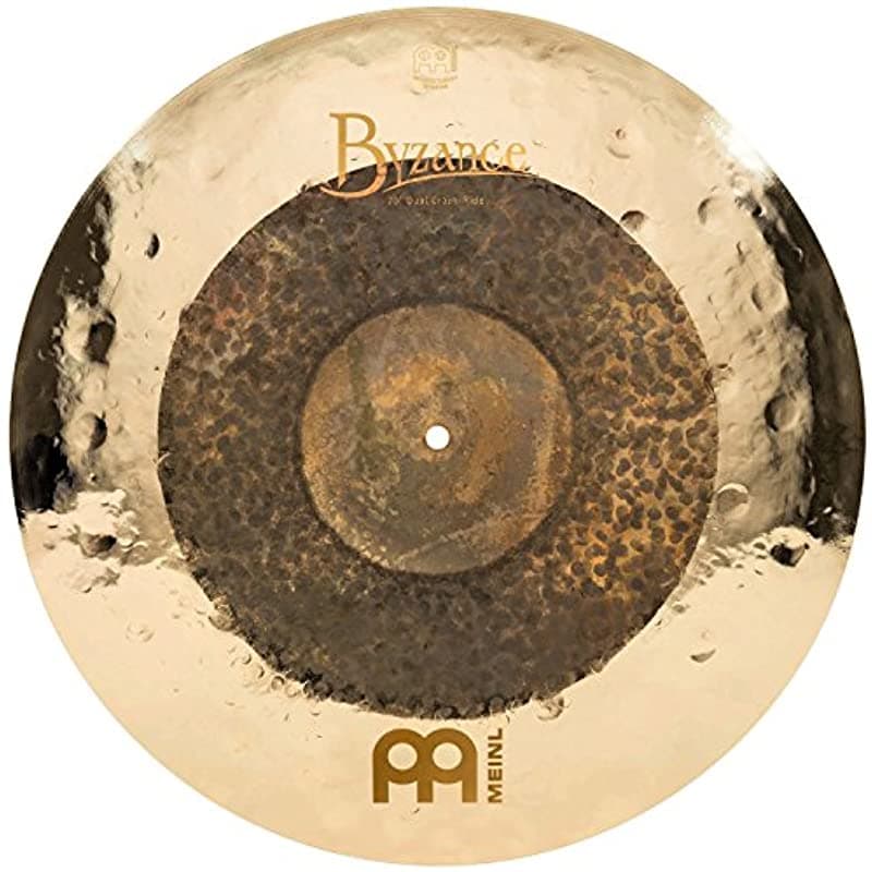 Meinl Platillo Byzance - Doble Crash-Ride De 20 Pulgadas Fabricado En Turquía Bronce B20 Martillado A Mano Garantía De 2 Años B20Ducr Pulgadas