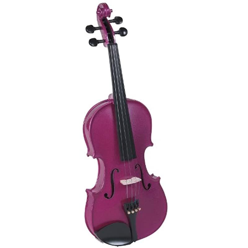 Cremona Sv-130 Premier Novice Violin Outfit Sparkling Rose 4 4 Tamaño SV-130RS