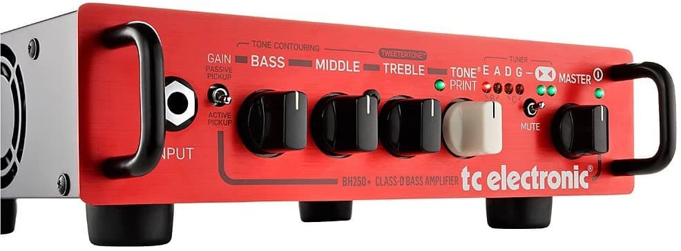 TC Electronic BH250 Cabezal Amplificador de Bajo 250 W Negro TCE-BH250