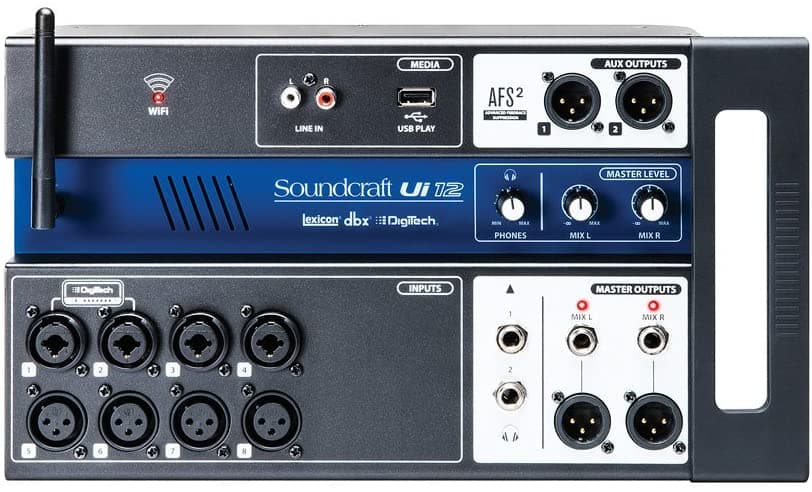 Soundcraft Ui12 Mixer digital control remoto 12 entradas (Soundcraft Ui12)
