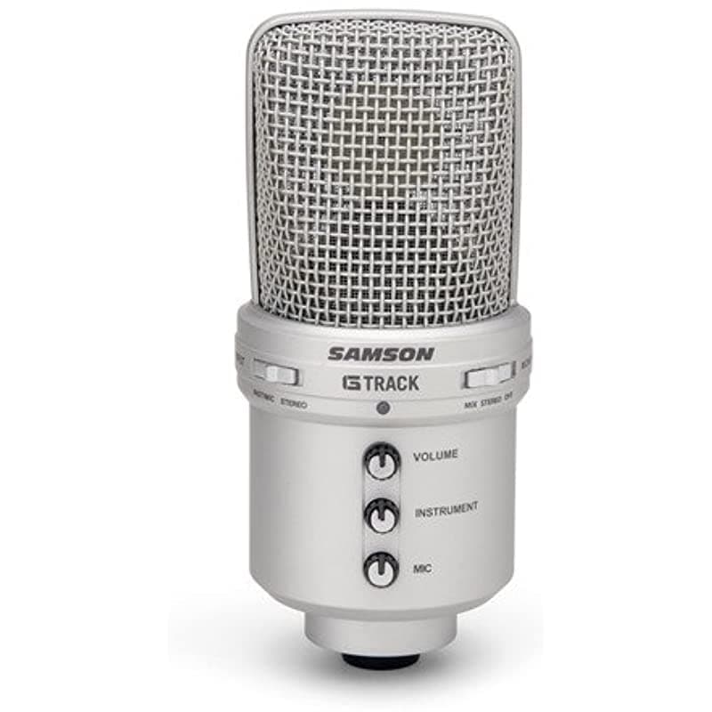 Samson G-Track USB Micrófono Condensador Interfaz de Audio SAGM1U