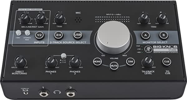 Mackie Big Knob Studio Interfaz Controladora De Monitor