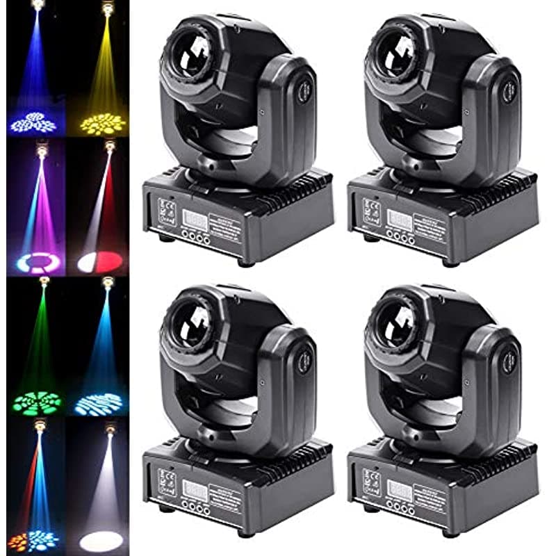 U`King Dmx 512 Control 9/11 Canal De Control 9/11 Para Espectáculos De Luces De Fiesta De Discoteca - Paquete De 4 Unidades