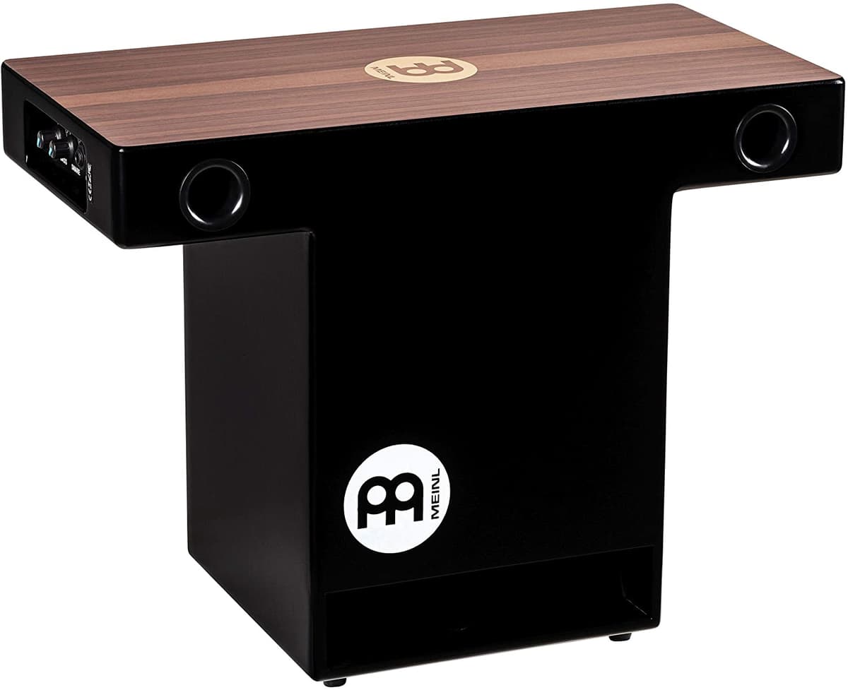 Meinl Pickup Slaptop Cajon Box Drum Con Cajas Internas Y Puertos De Sonido De Proyección Hacia Adelante No Fabricado En China Superficie De Juego De Nogal Garantía De 2 Años (Ptopcaj2Wn)