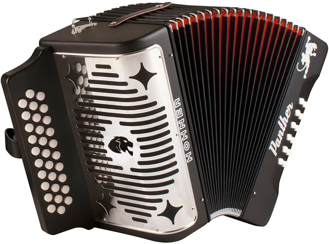 HOHNER 3100FB Acordeón 12†x 7.5†para músicos profesionales, compacto y de sonido nítido.