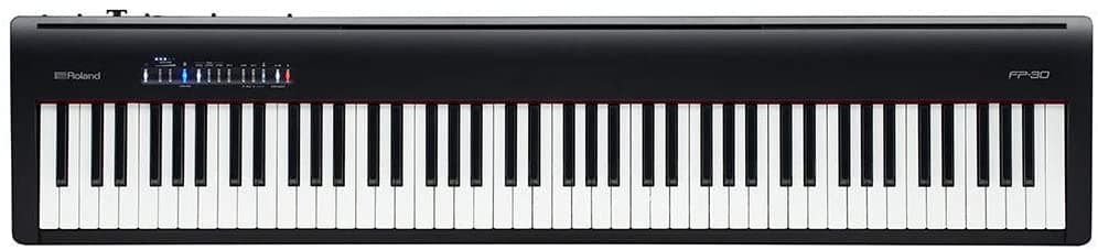 Roland FP-30 Teclado 88 Teclas con Amplificador de Potencia y Parlantes Stereo FP-30-BK