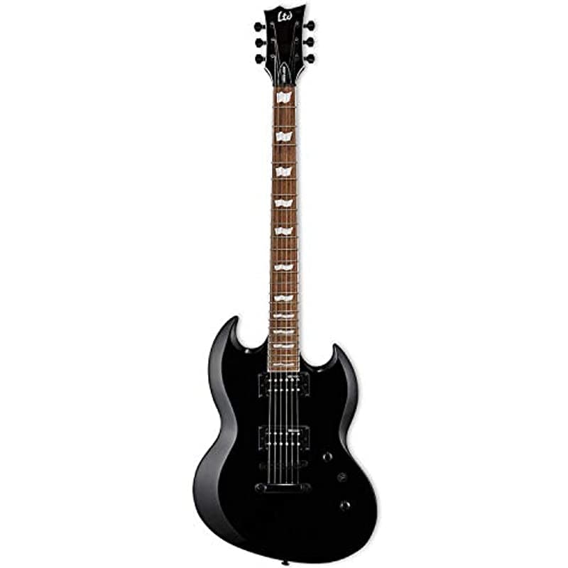 Esp Ltd Viper-201B Barítono Guitarra Eléctrica Negro